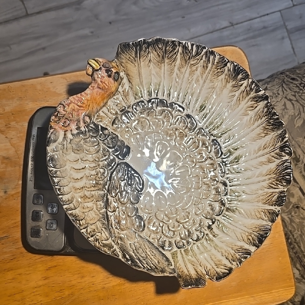 Decorative Turkey Platter